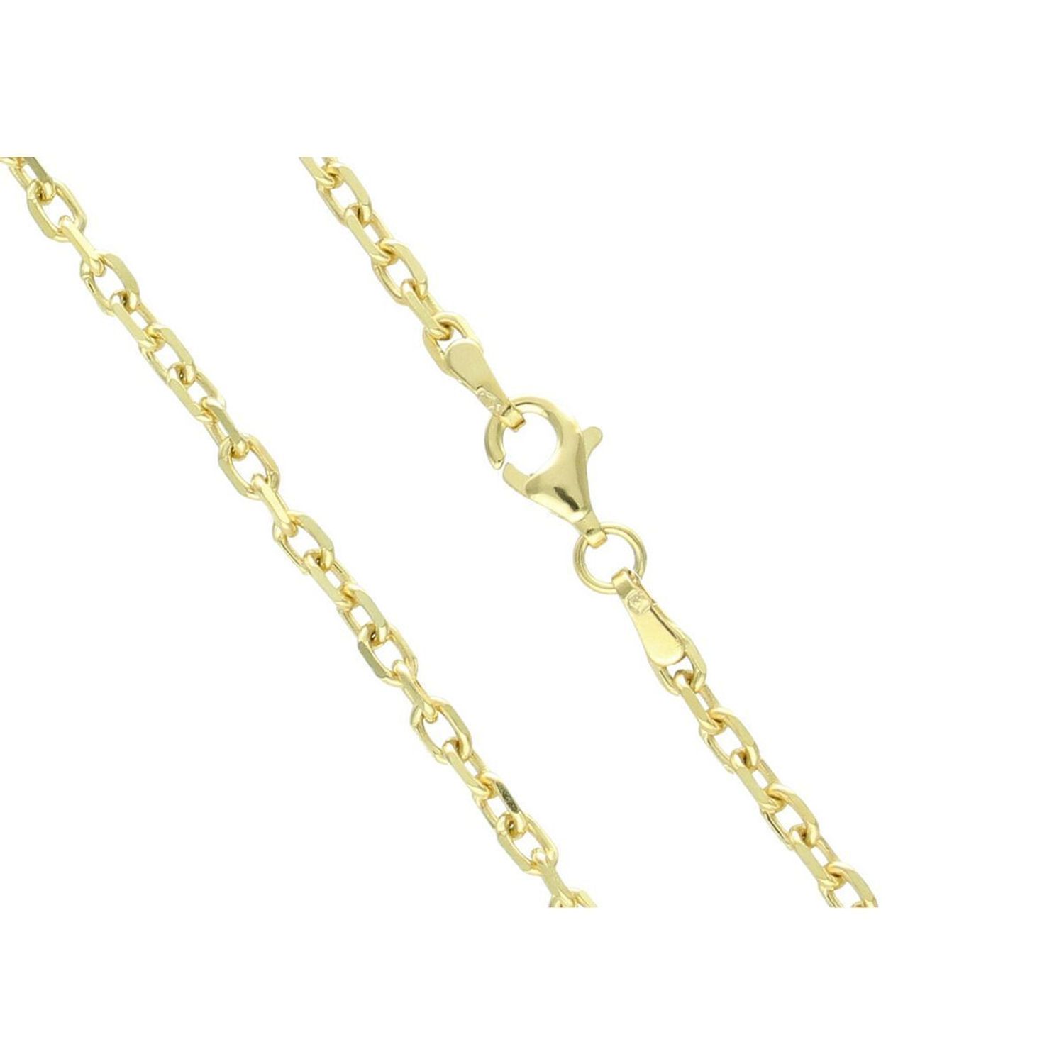 Stylowy naszyjnik damski ze złota próby 585, model DIA-LAN-13772-585. Splot Ankier 2,5 mm, długość 55 cm, waga 9,77 g, zapięcie na karabińczyk. Klasyczna biżuteria dla wymagających.1.jpg